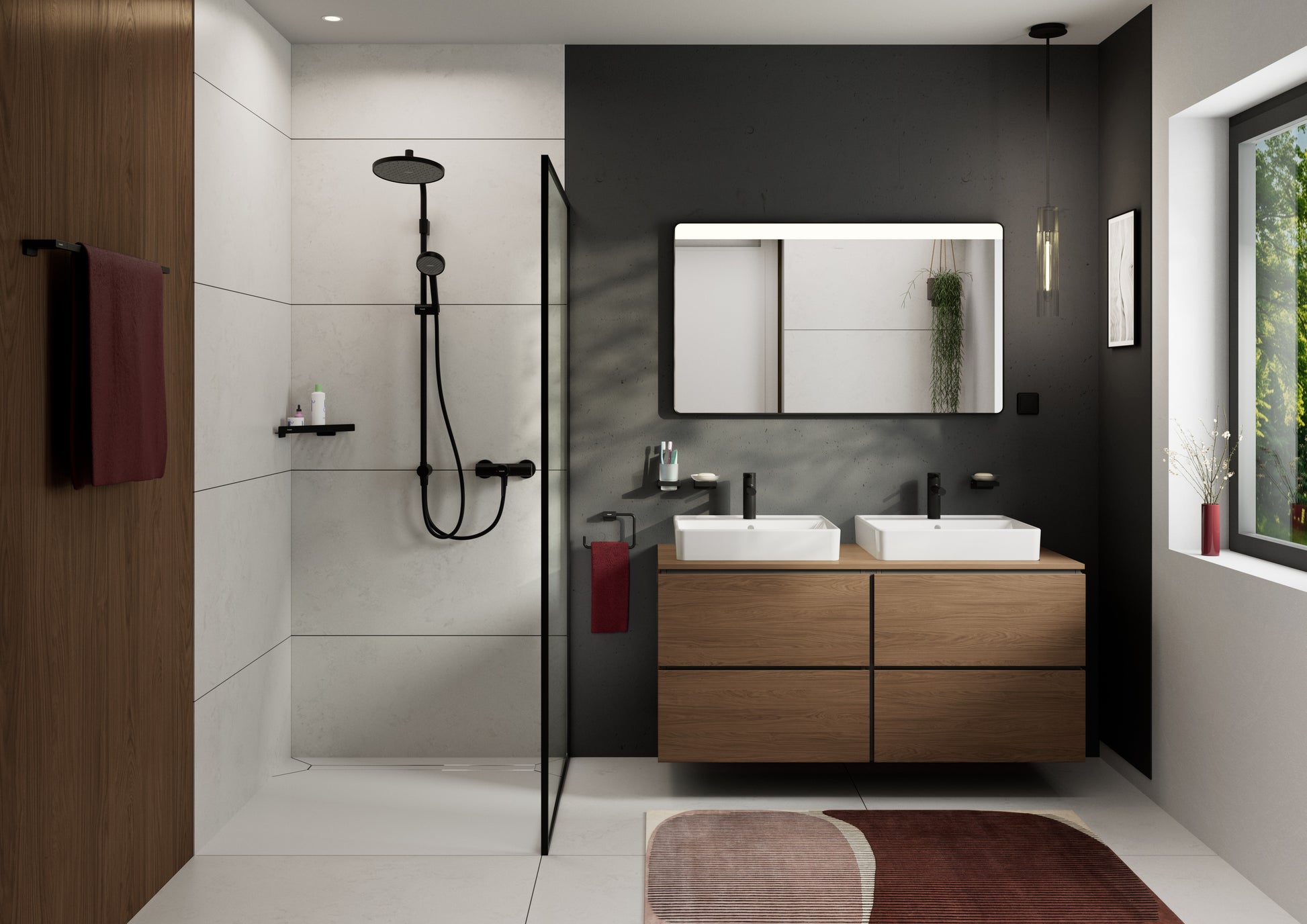 Hansgrohe Zesis S 1-grebs håndvaskarmatur CoolStart, mat sort
