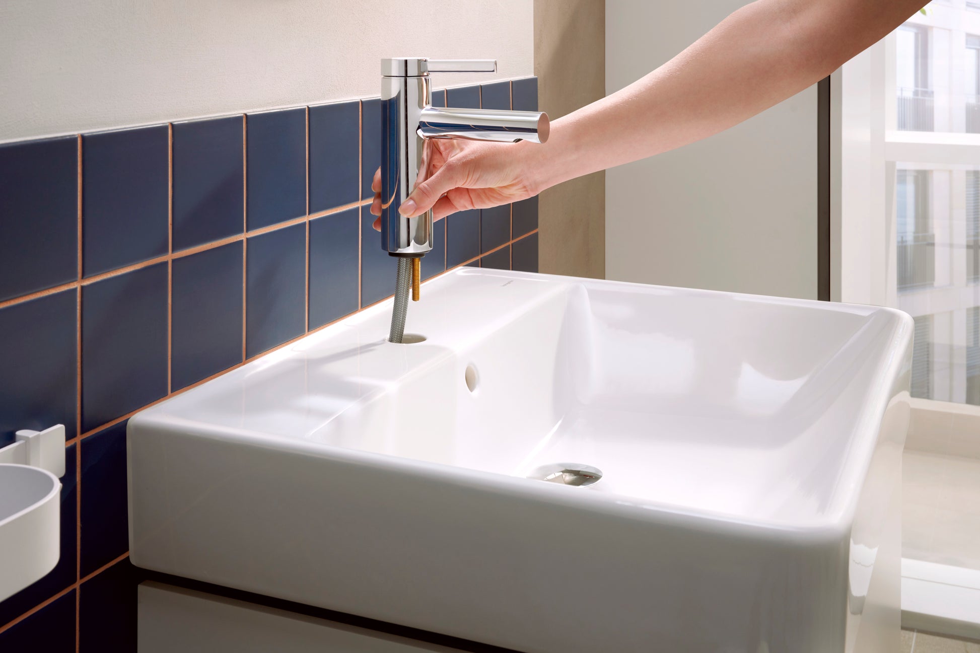 Hansgrohe Zesis S 1-grebs håndvaskarmatur CoolStart, krom