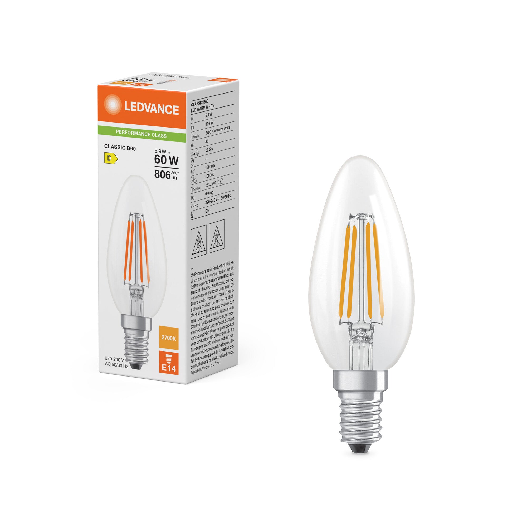 KER FIL 60 5,9W 827 E14