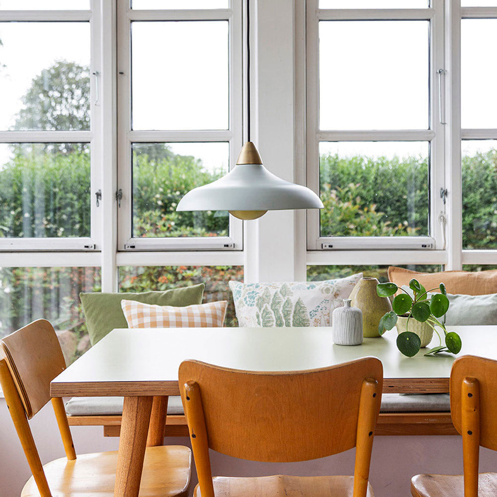 Superliving Urban Wide Pendel E27 Ø36, mat grøn