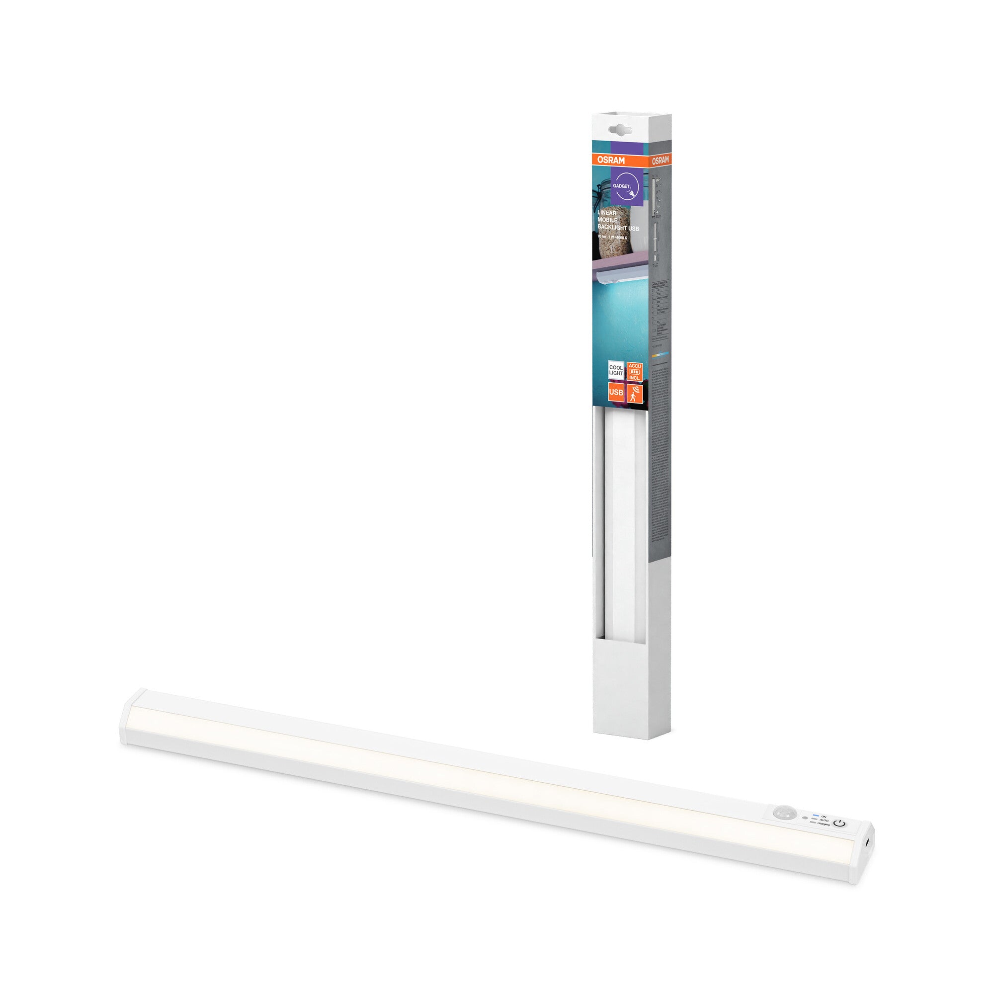 OSRAM Linear LED Mobile Backlight Sen USB 70lm 1W/840 400mm hvid
