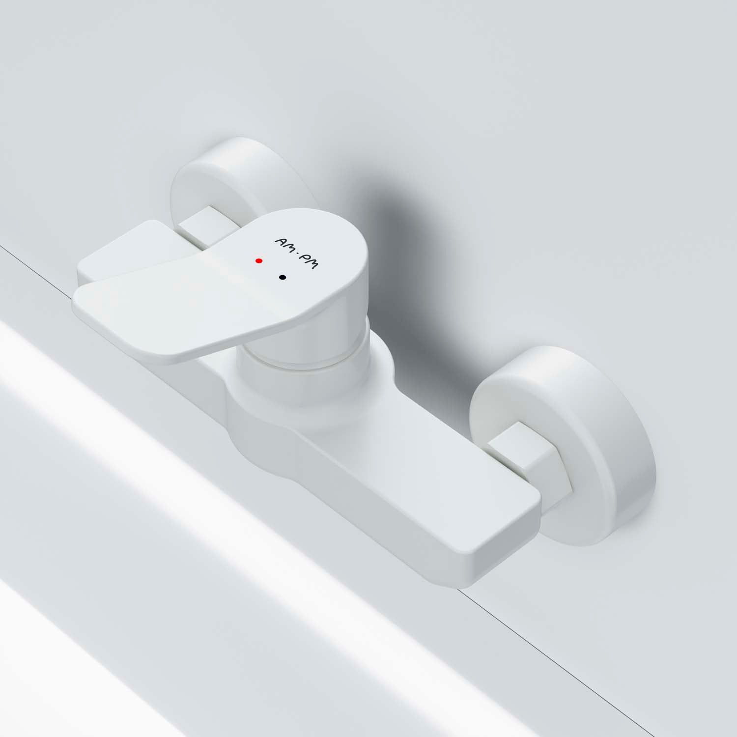 AM.PM X-Joy Single-lever shower mixer, white