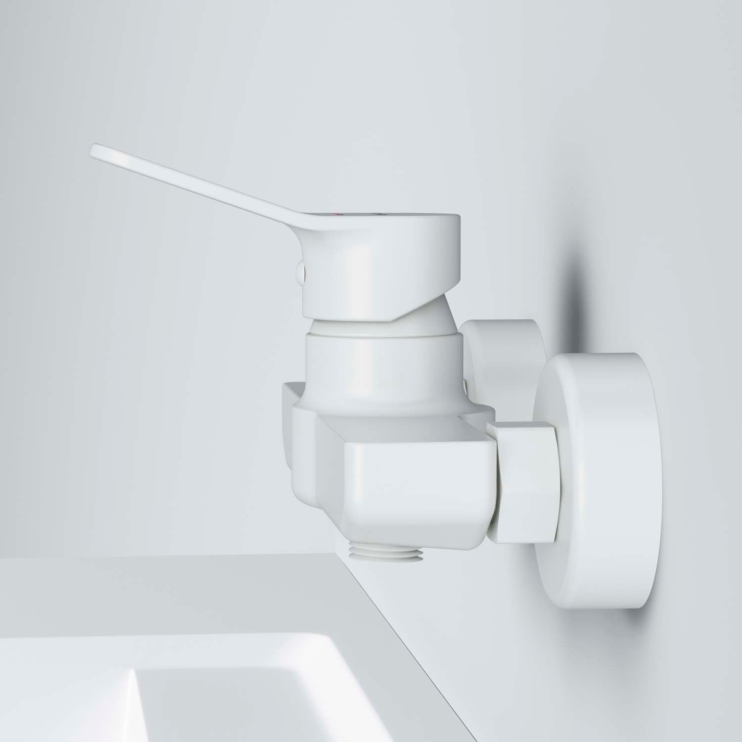 AM.PM X-Joy Single-lever shower mixer, white
