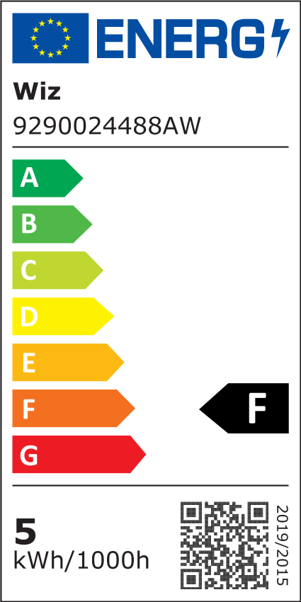 WIZ WI-FI BLE 40W C37 E14 922-65 RGB 2PF