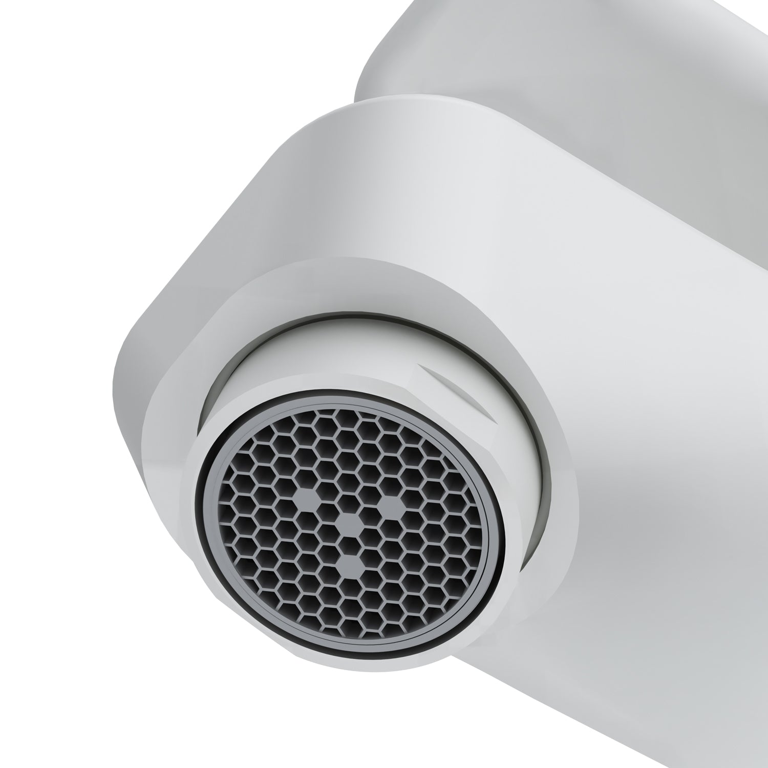 AM.PM Hit Single-lever basin mixer, white, S-size