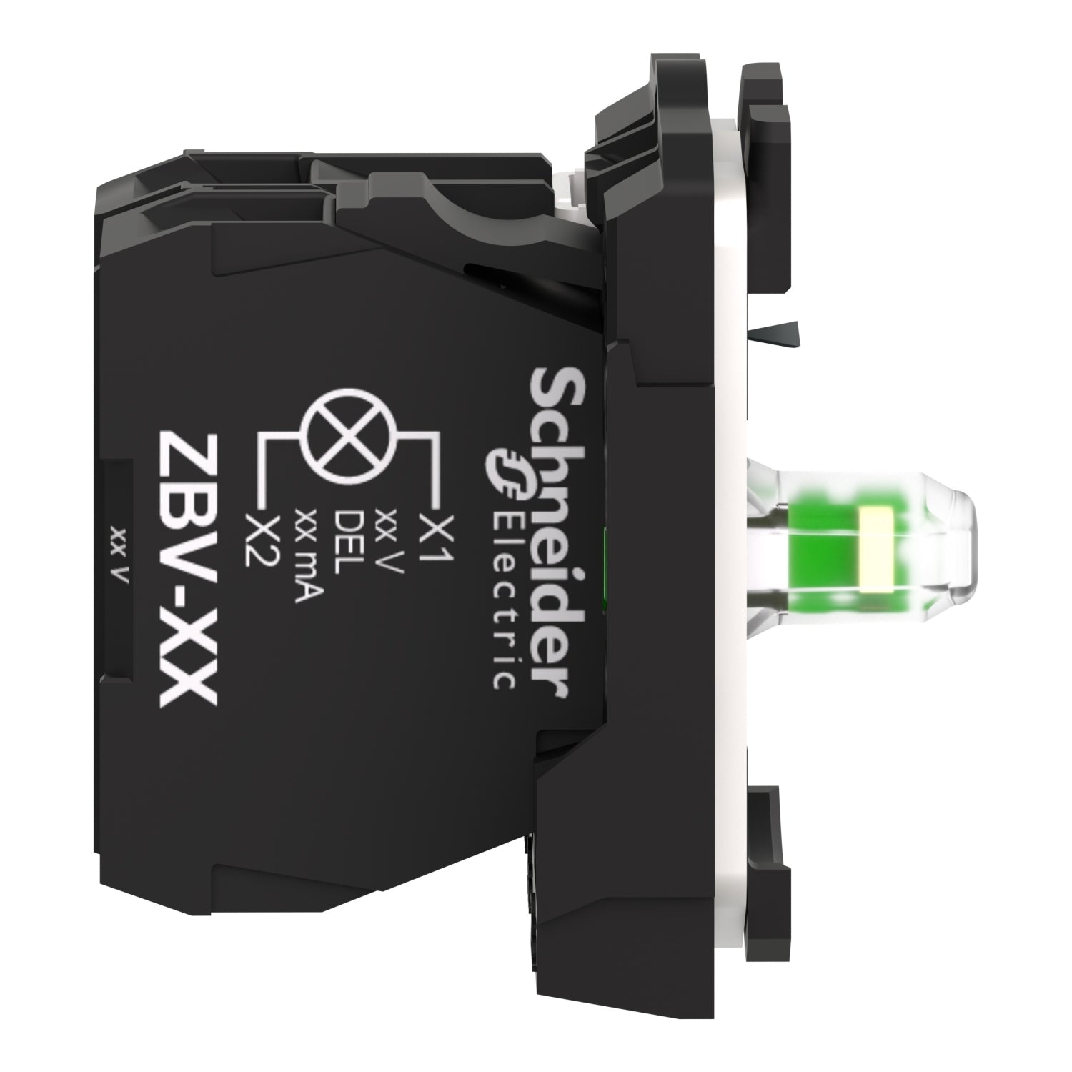 LAMPETRYKSKROP UNI LED 24V 1XNC