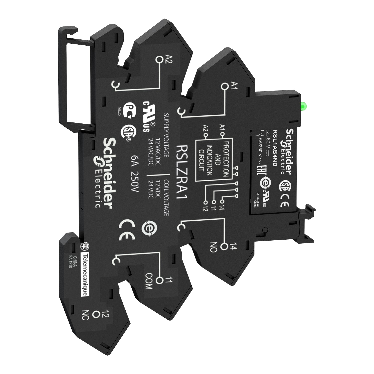RELAY 1 C/O WITH SOCKET 230 VAC