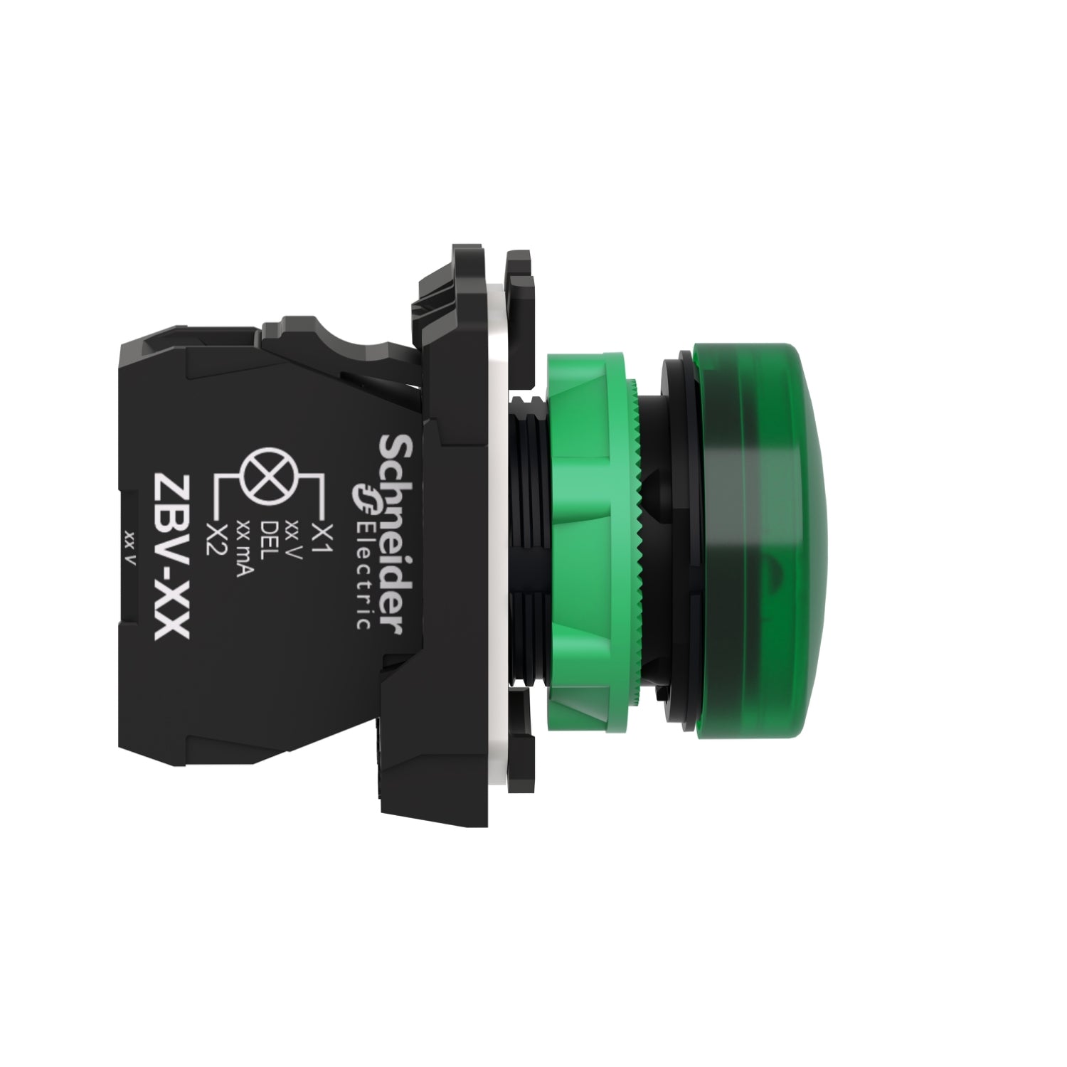 LAMPE GRØN 24V AC/DC XB5AVB3
