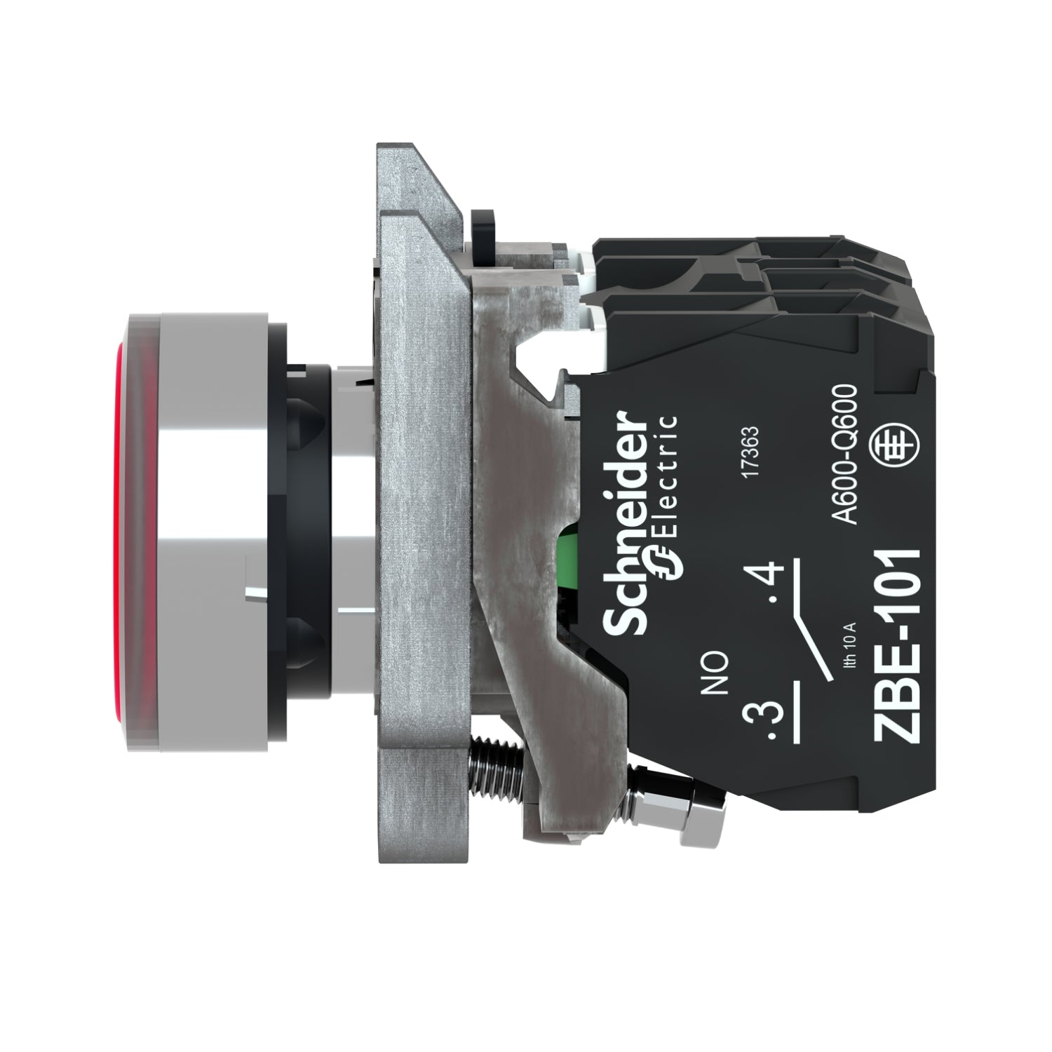 LAMPETRYK RØD 24V XB4BW34B5