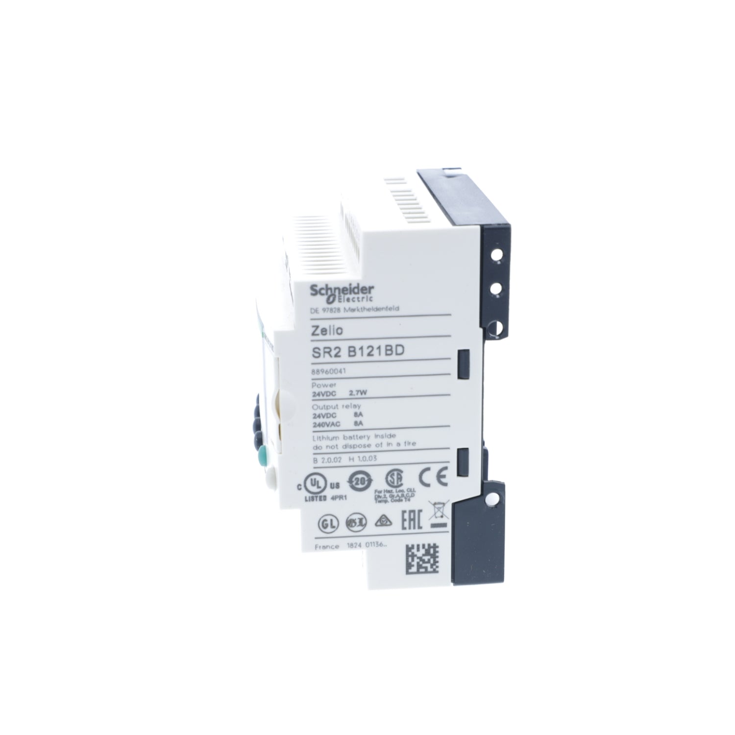 ZELIO 8I / 4U RELÆ M/UR 24VDC