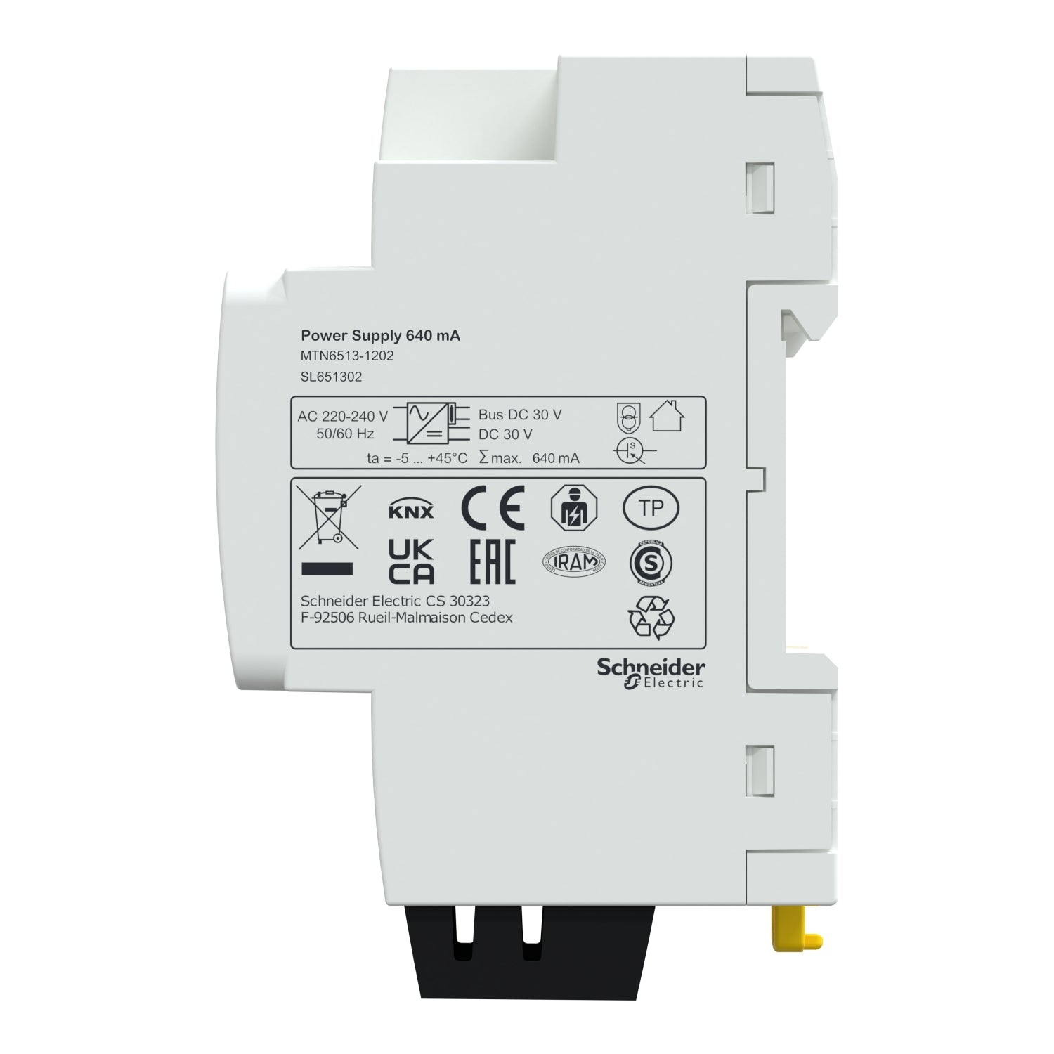 SpaceLogic KNX Spændingsforsyning 640mA