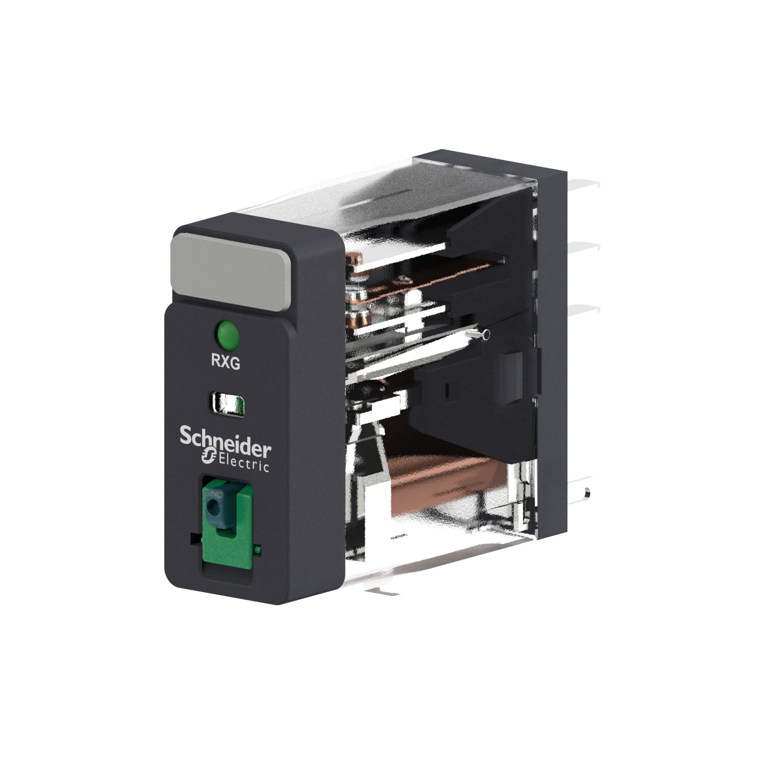 2C/O 5A RELÆ TESTKNAP+LED12VDC