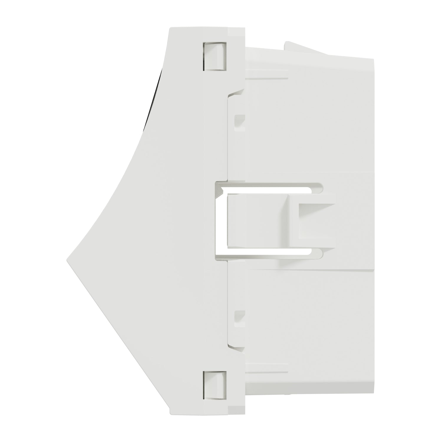 DATAUDTAG 2XRJ45 S-ONE, VINKLET, HVID