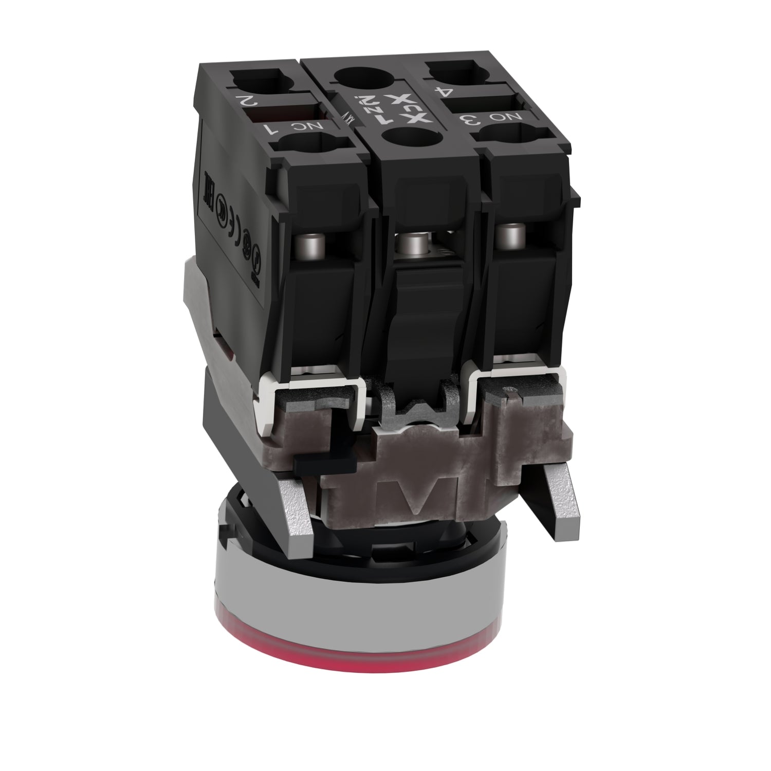 LAMPETRYK RØD 24V XB4BW34B5
