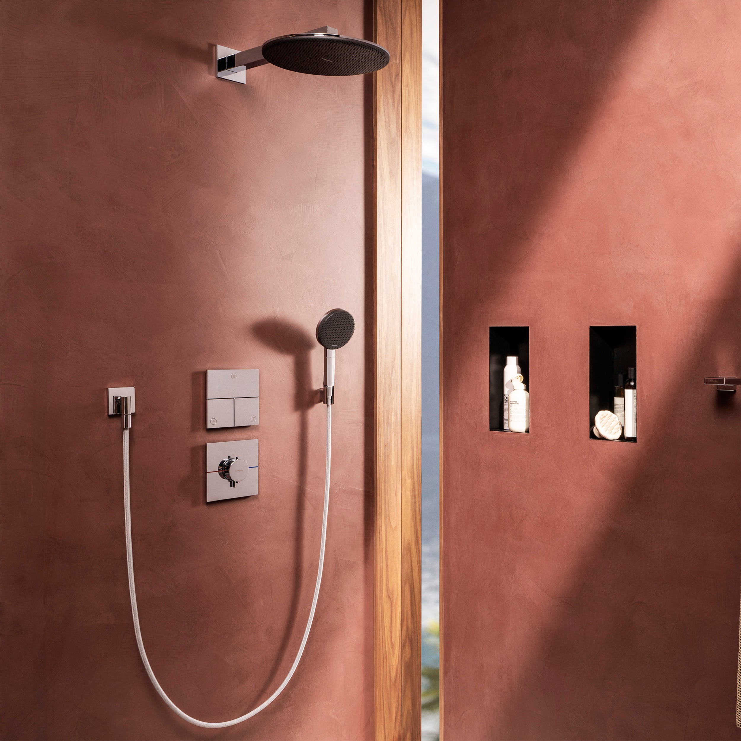 Hansgrohe Raindance Alive S håndbruser, vandsparende, krom