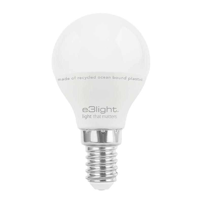 LED Krone P45 E14 470LM CRI80 2700K Ocean Bound Plastic