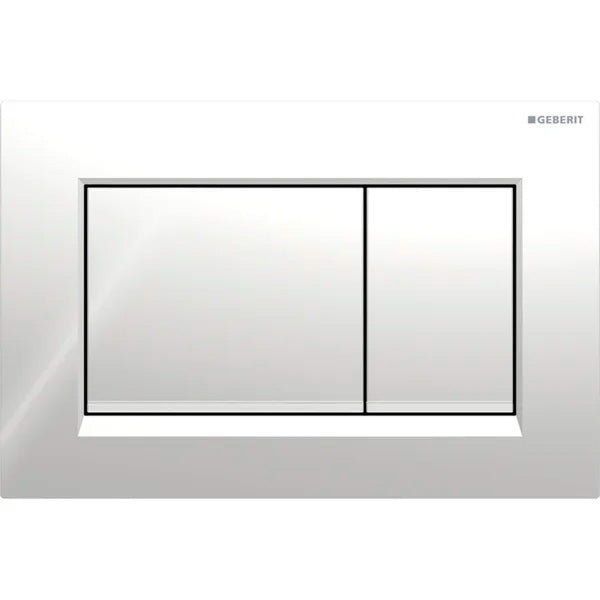 Geberit Sigma 20(Ex.30) betjeningsplade i krom/mat krom