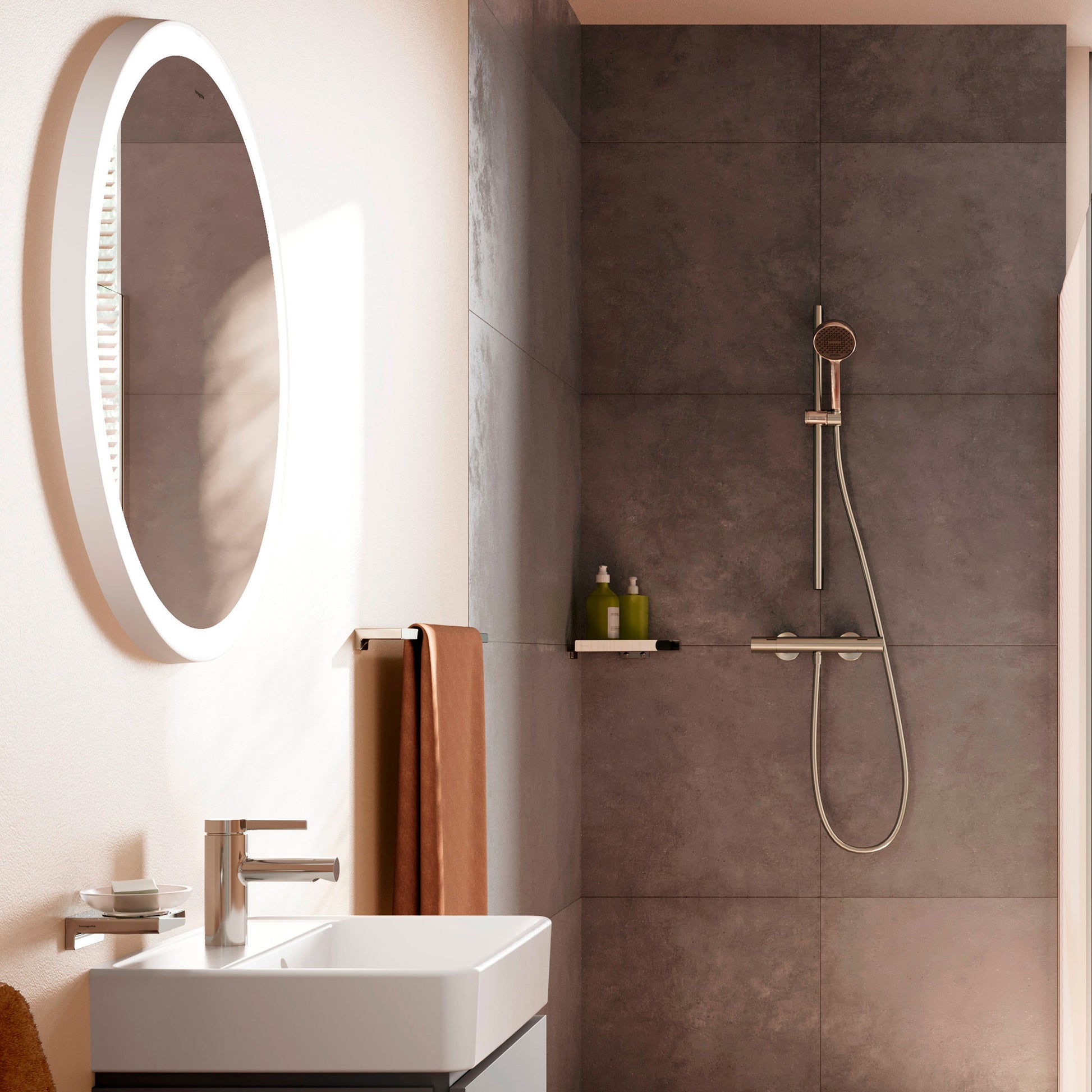 hansgrohe Activera Select S Brusersystem 95 2jet EcoSmart Krom