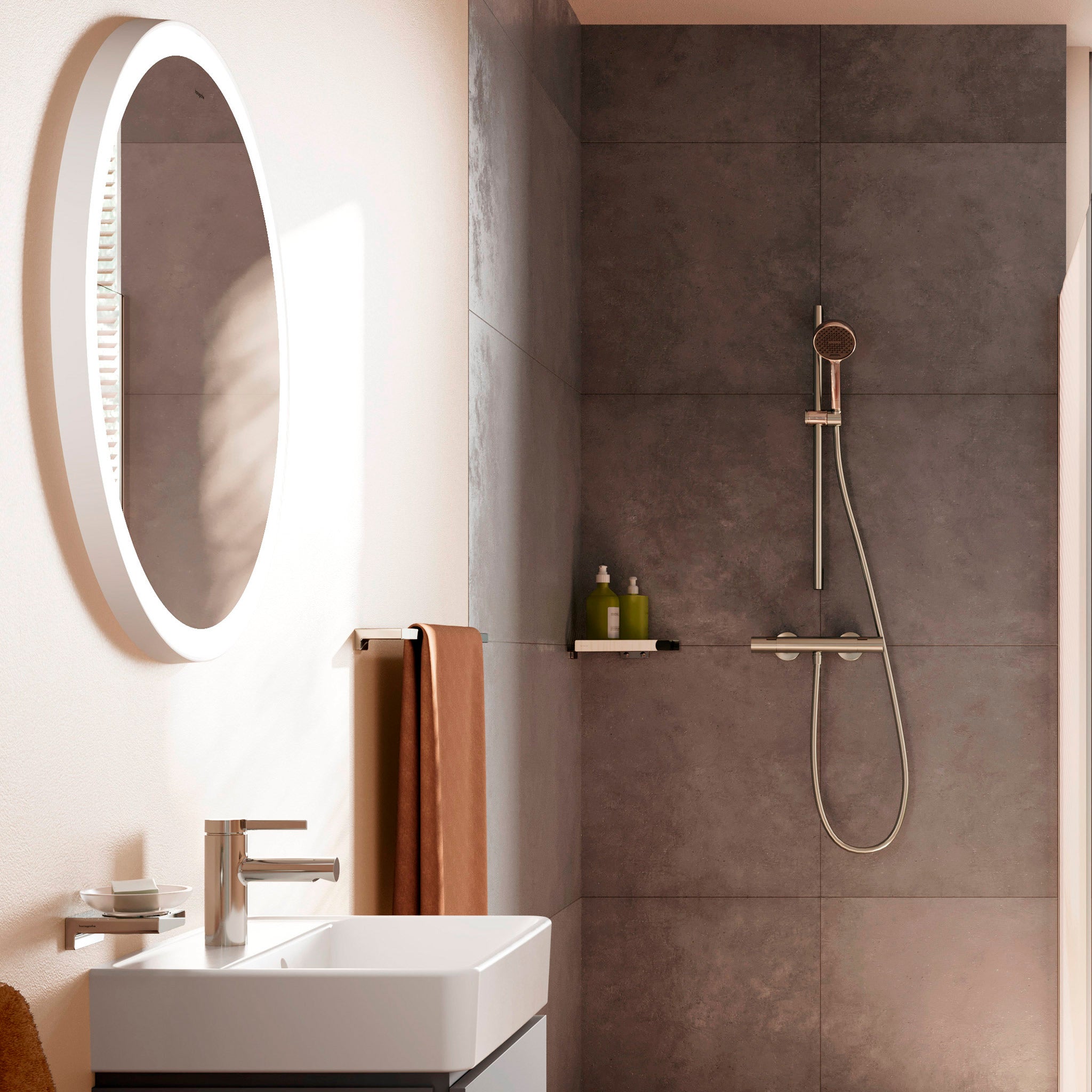 hansgrohe Activera Select S Brusersystem 95 2jet EcoSmart Krom