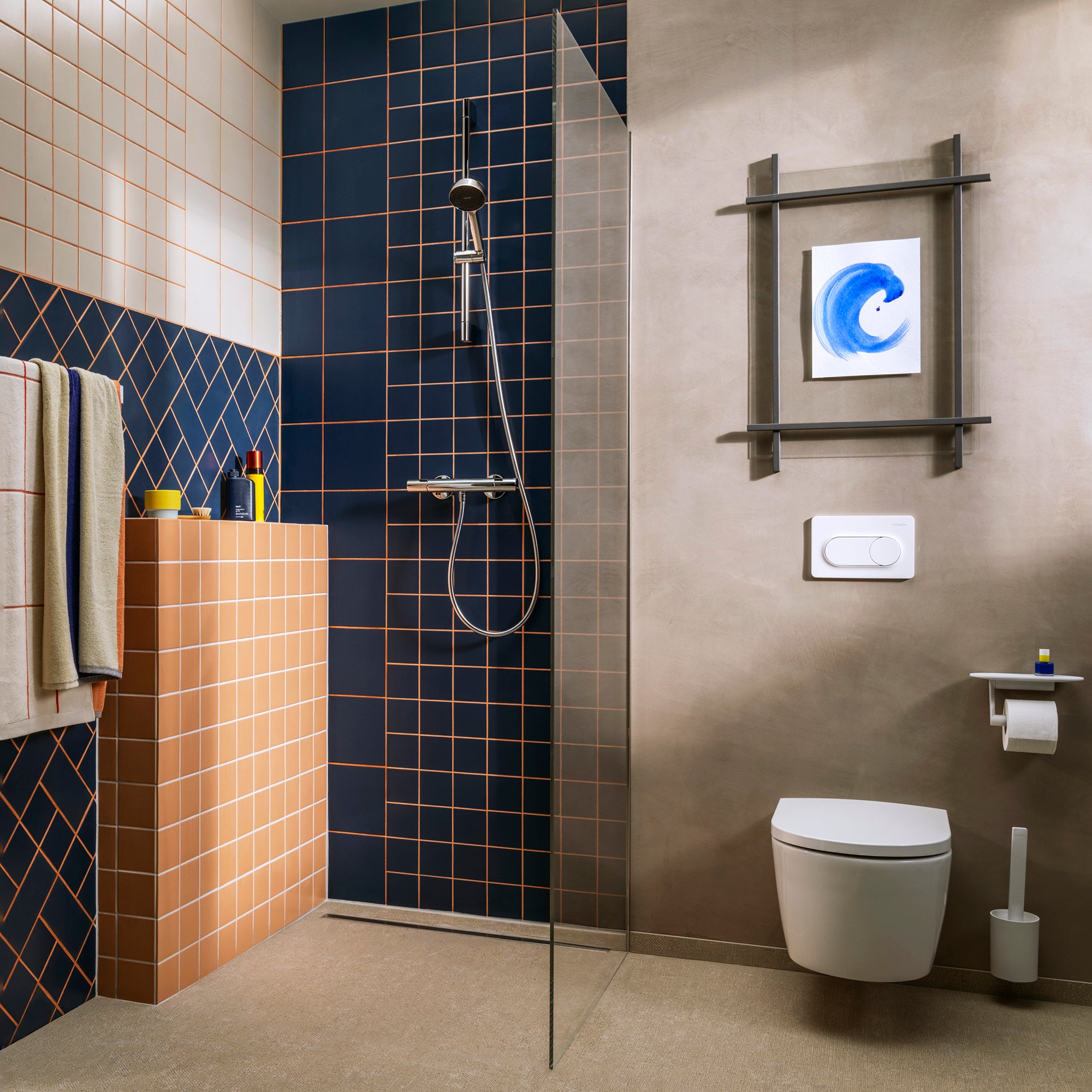 hansgrohe Activera Select S Brusersæt 95 2jet EcoSmart Krom