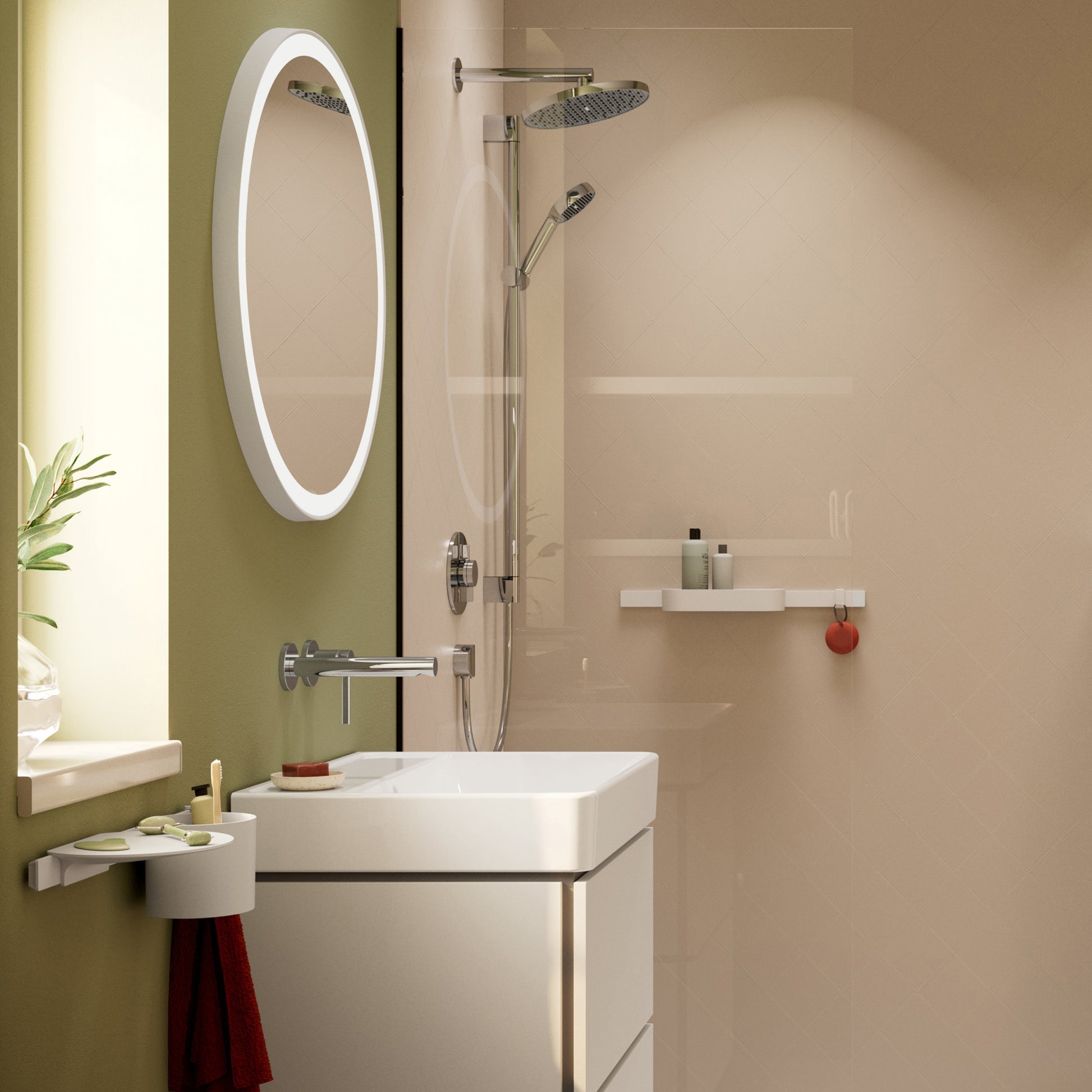 hansgrohe Activera S Håndbruser 95 1jet EcoSmart Krom