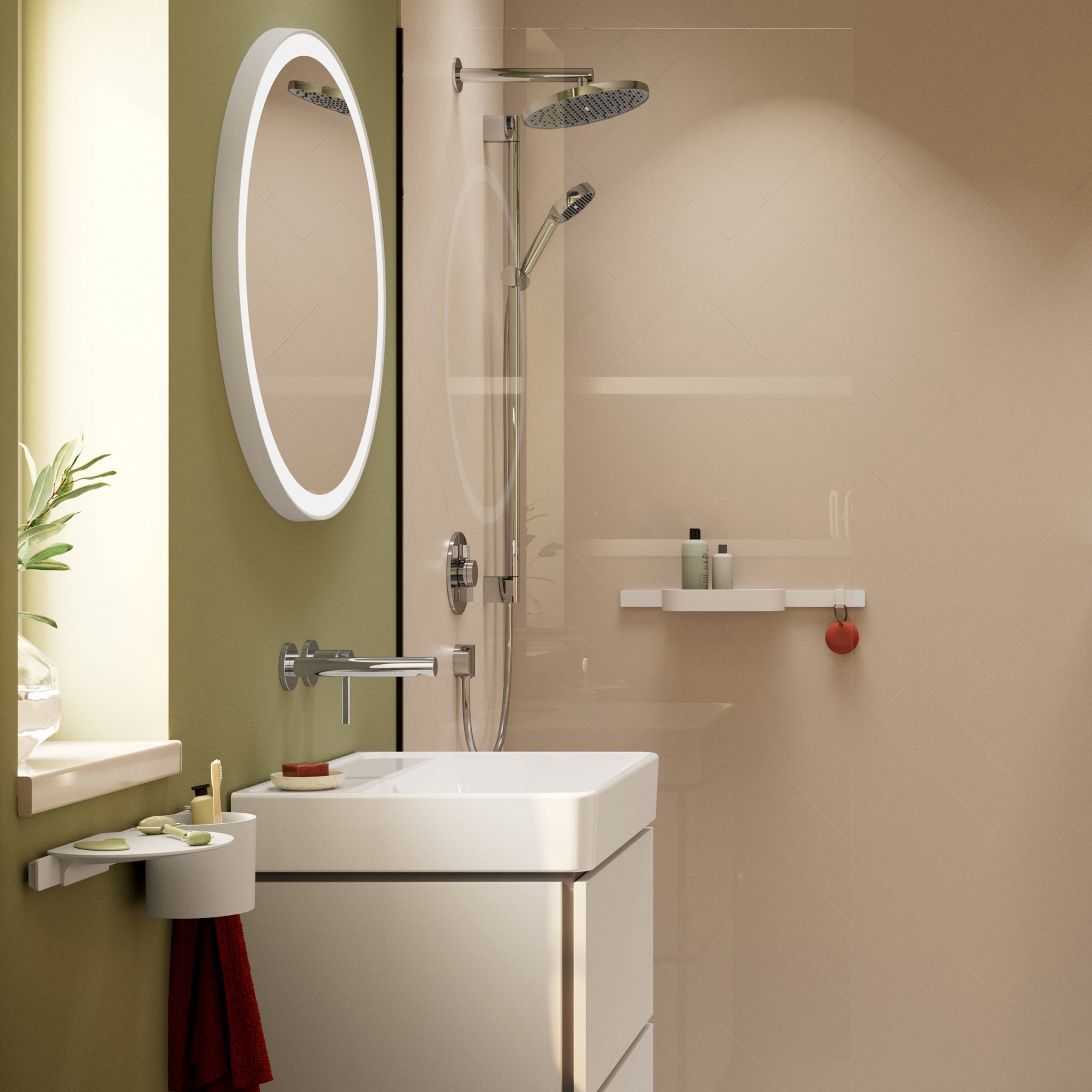 hansgrohe Activera S Håndbruser 95 1jet EcoSmart Krom