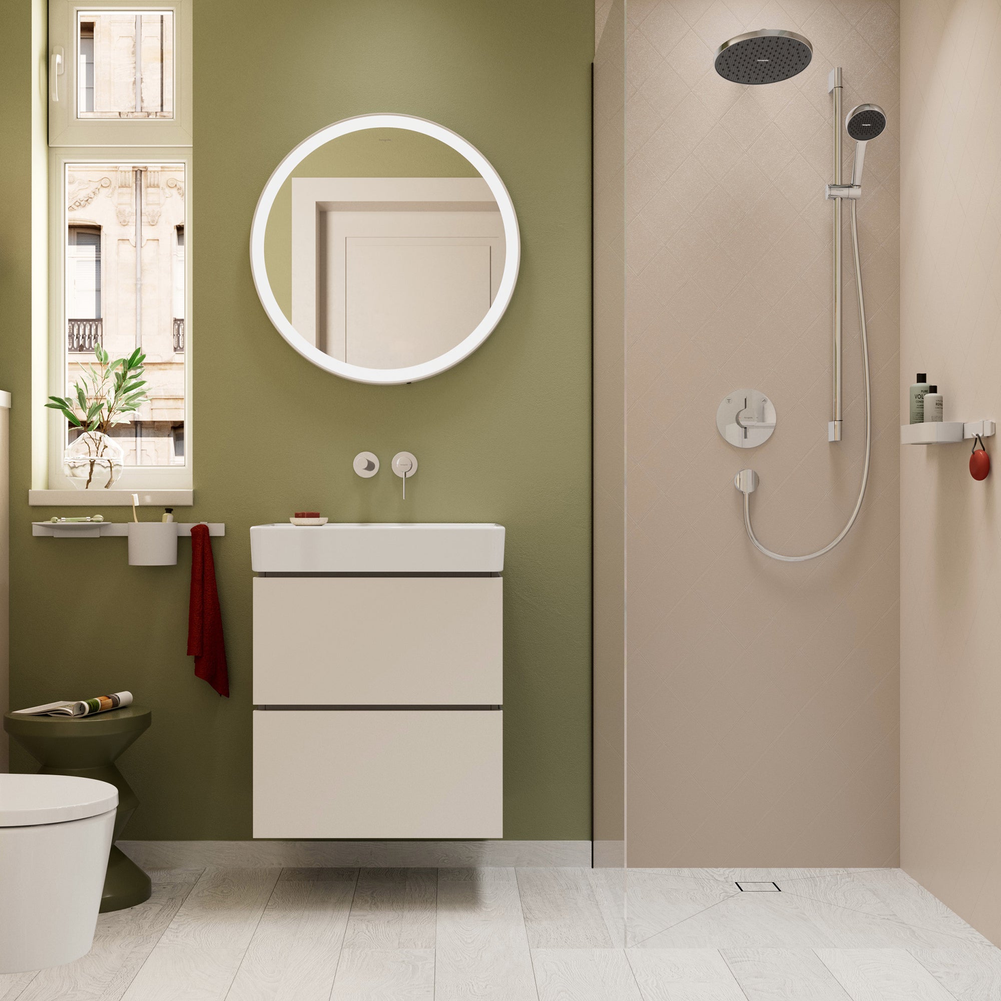 hansgrohe Activera S Håndbruser 95 1jet EcoSmart Krom