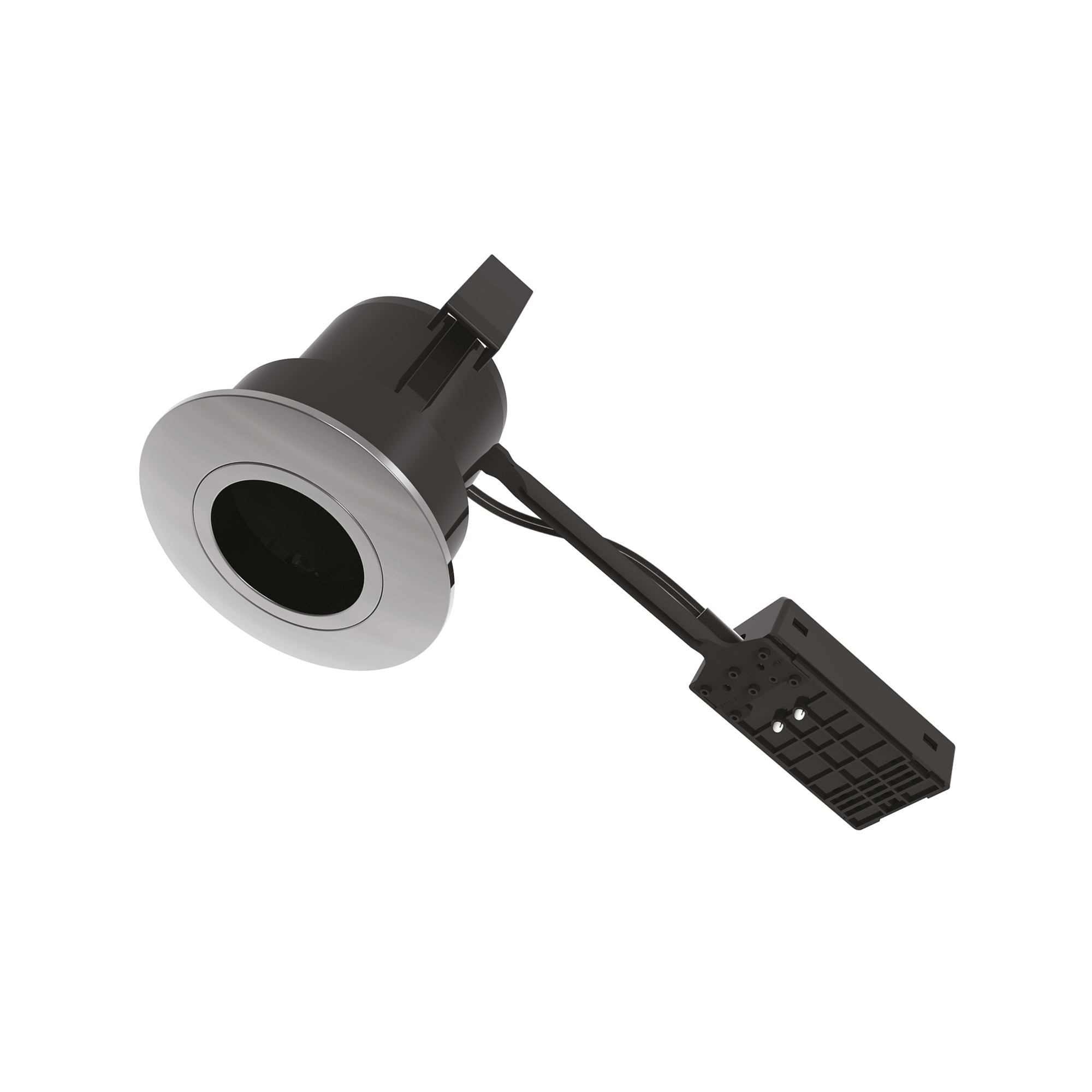 Luna Quick2Light Downlight ISO GU10 Børstet Alu IP44