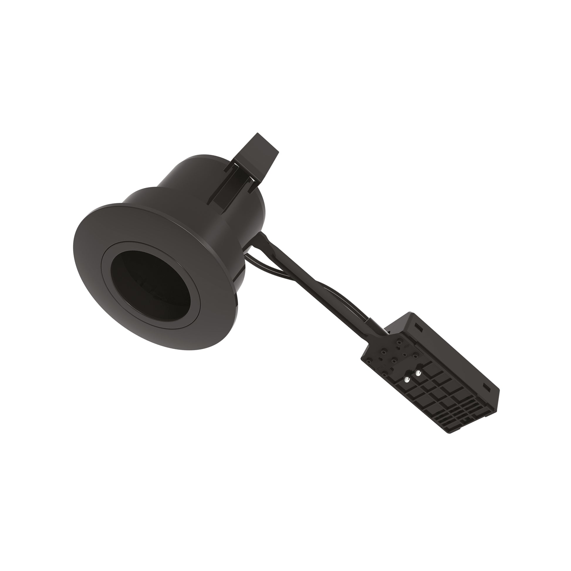 Luna Quick2Light Downlight ISO GU10 Mat Sort IP44