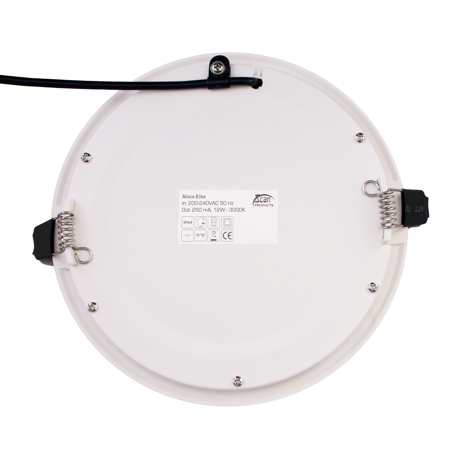 Alisia Elite Downlight ISO Mat Hvid 3000K 1280lm 18W Dæmpbar IP44