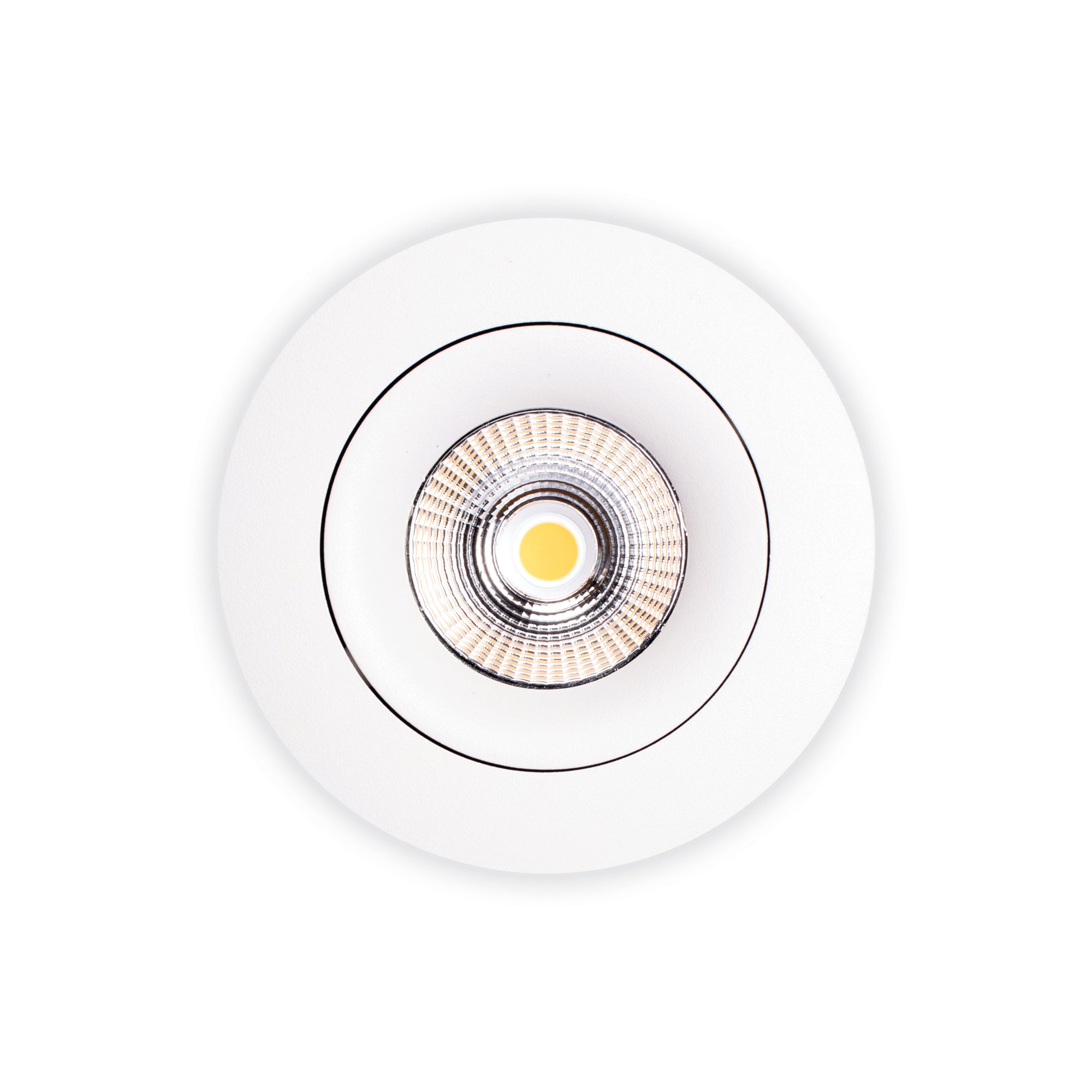 Sabina Low profile Downlight ISO Mat Hvid 3000K 440lm 5,4W Dæmpbar IP44