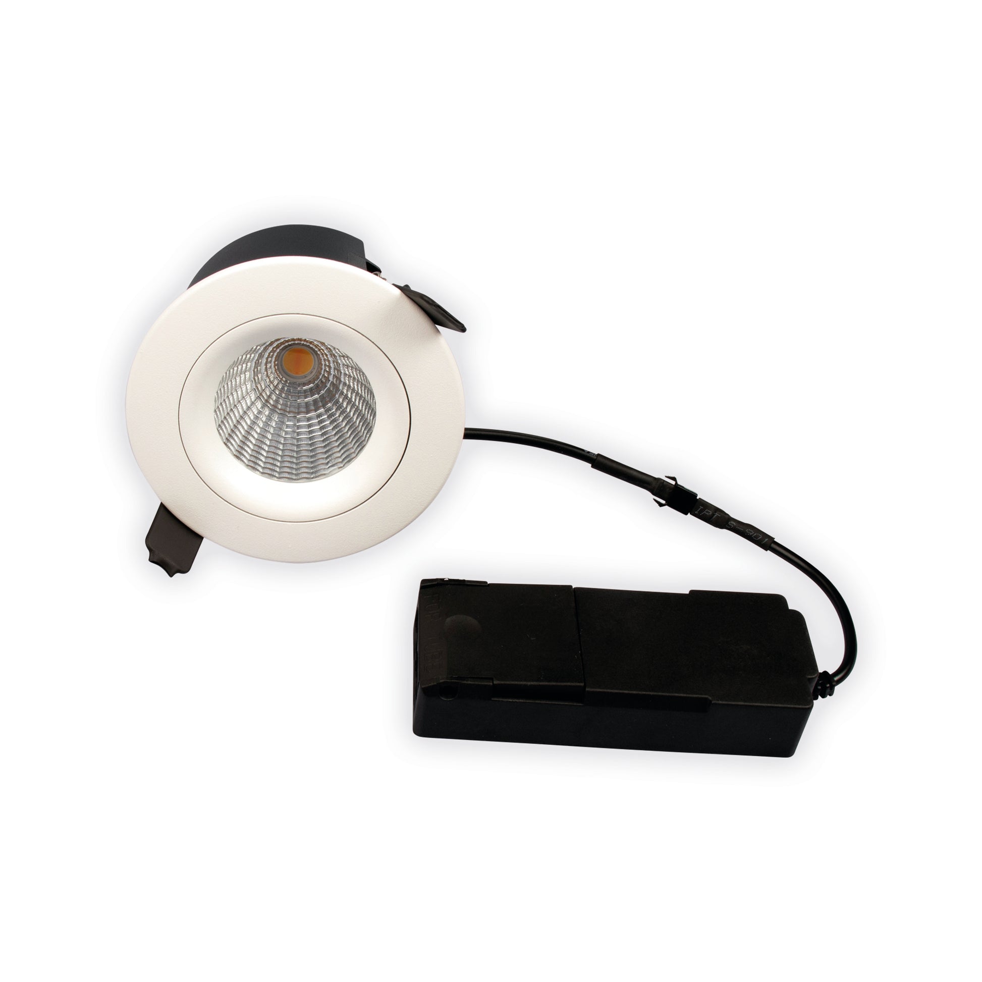 Sabina Downlight ISO Mat Hvid 2700K 525lm 8W Dæmpbar IP54