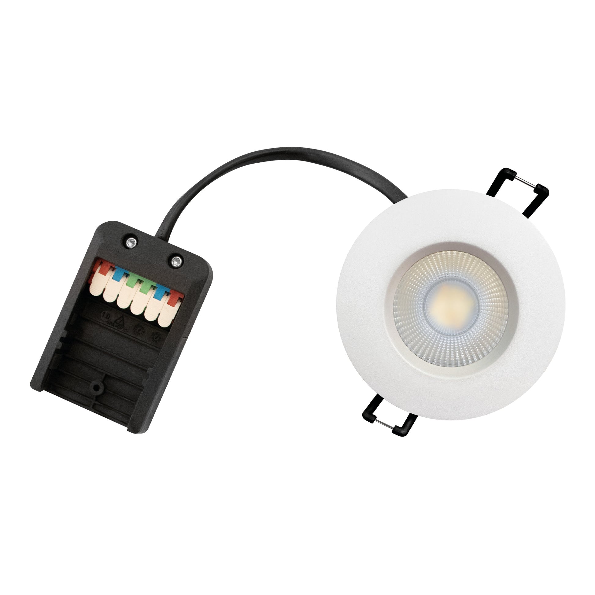 Sabina Low profile CCT 6-pack Downlight ISO Mat Hvid 2700K/3000K/4000K 560/590/560lm 4,9W Indendørs/