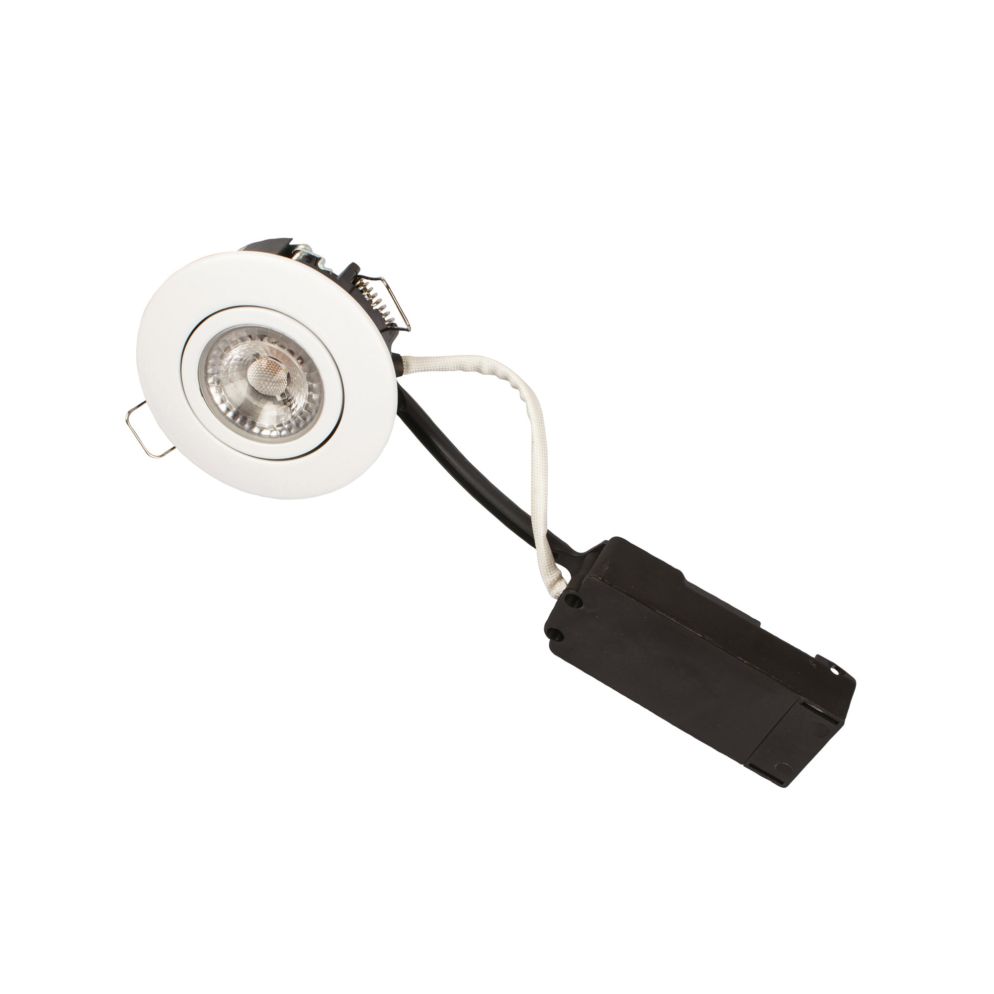Luna Low profile 6-pack Downlight ISO Mat Hvid 2700K 350lm 6,2W Dæmpbar IP44