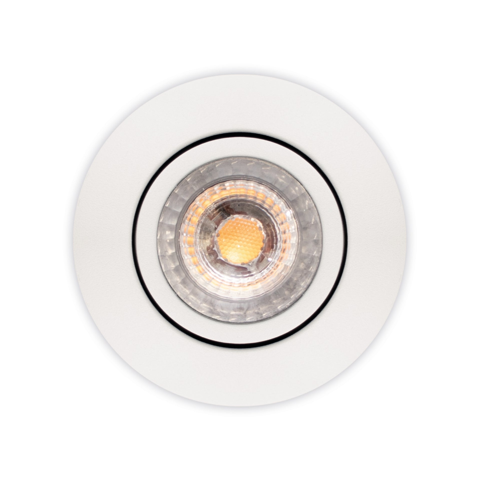 Luna Low profile 2.0 6-pack Downlight ISO Mat Hvid 2700K 460lm 5,9W Indendørs/udendørs Dæmpbar IP44
