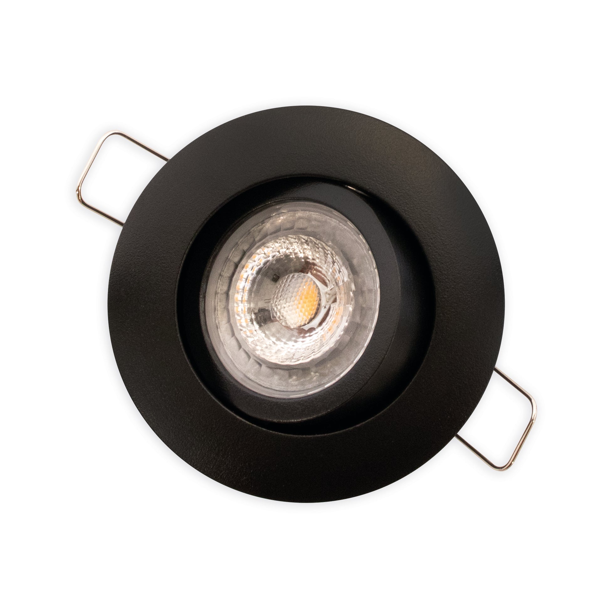 Luna Low profile 2.0 Downlight ISO Mat Sort 2700K 460lm 5,9W Indendørs/udendørs Dæmpbar IP44