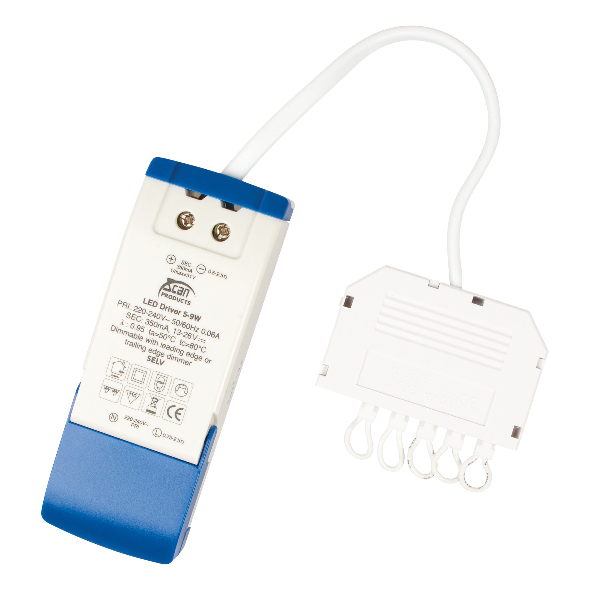 Driver Dæmpbar 5-9W 350mA IP21