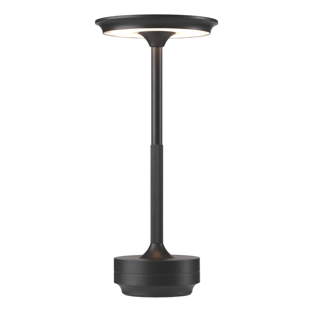 Nordic Light Skagen genopladelig LED lampe, sort