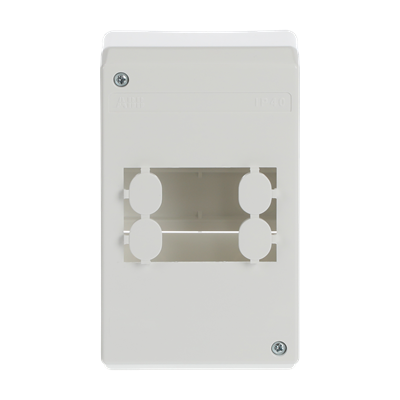 Gruppetavle MiniEuropa40-4M 4-modul, hvid, ral9016, IP40