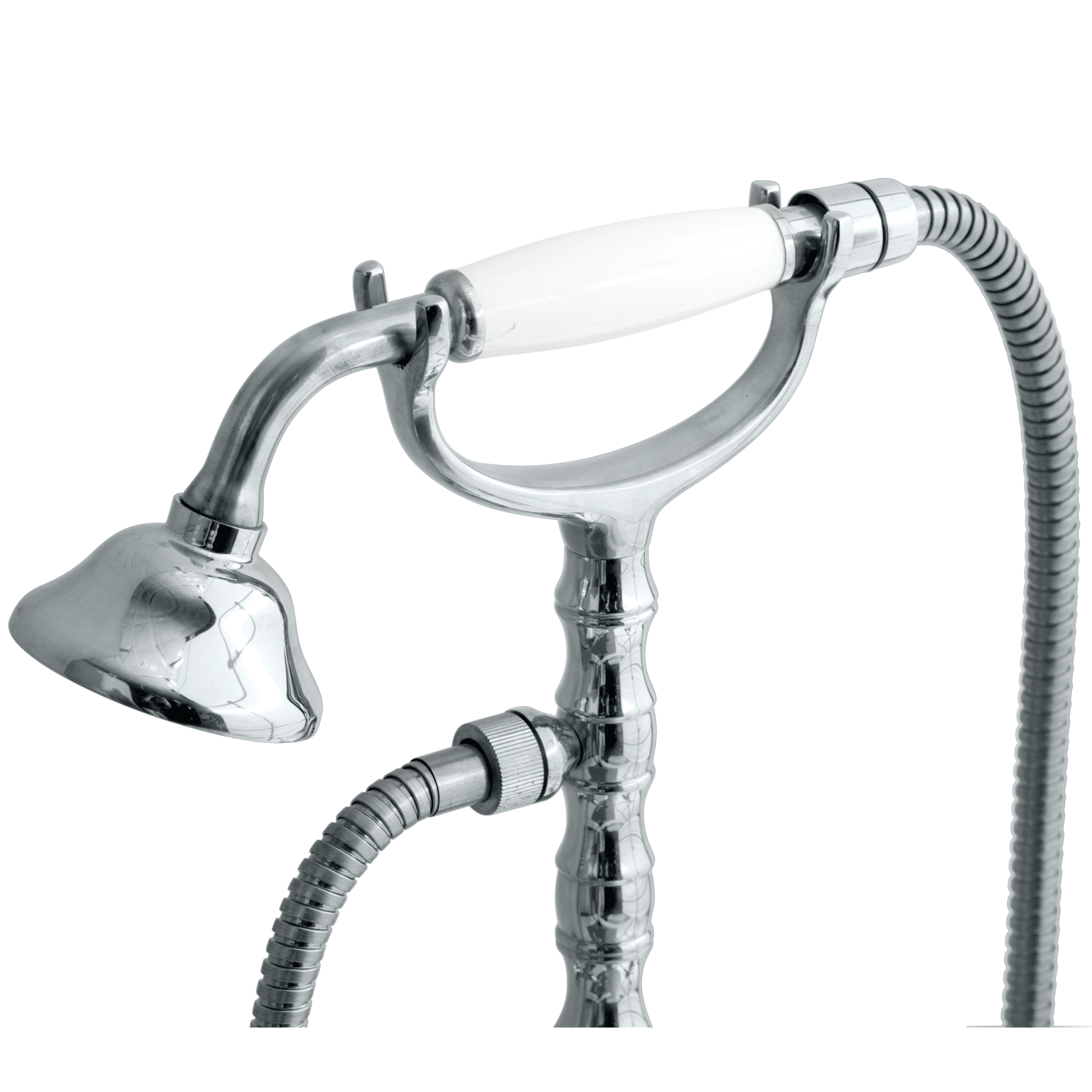 Lavabo Retro 2-grebs badekararmatur med håndbruser krom