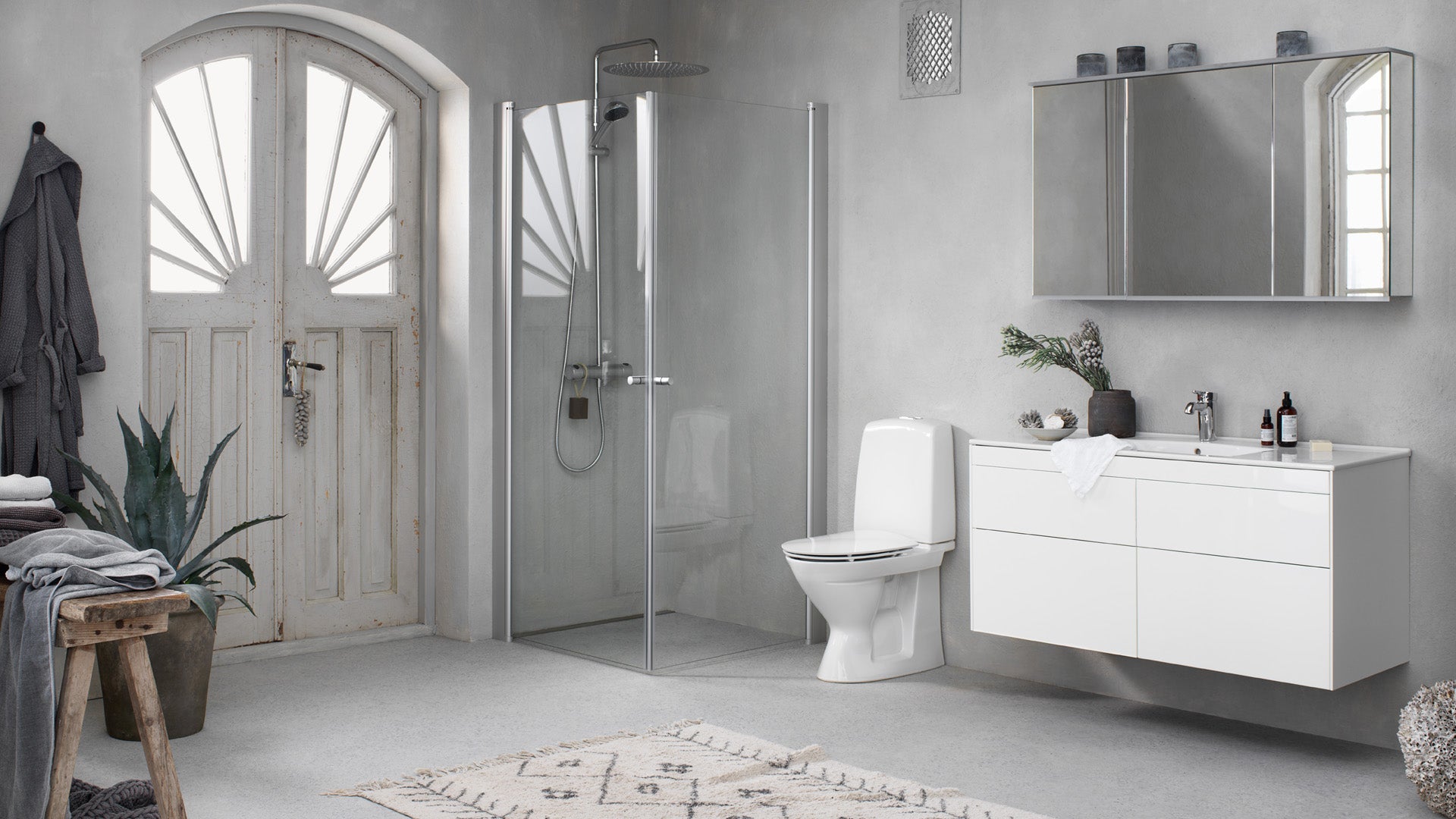 SPIRA TOILET RIMFREE LUKKET S-LÅS