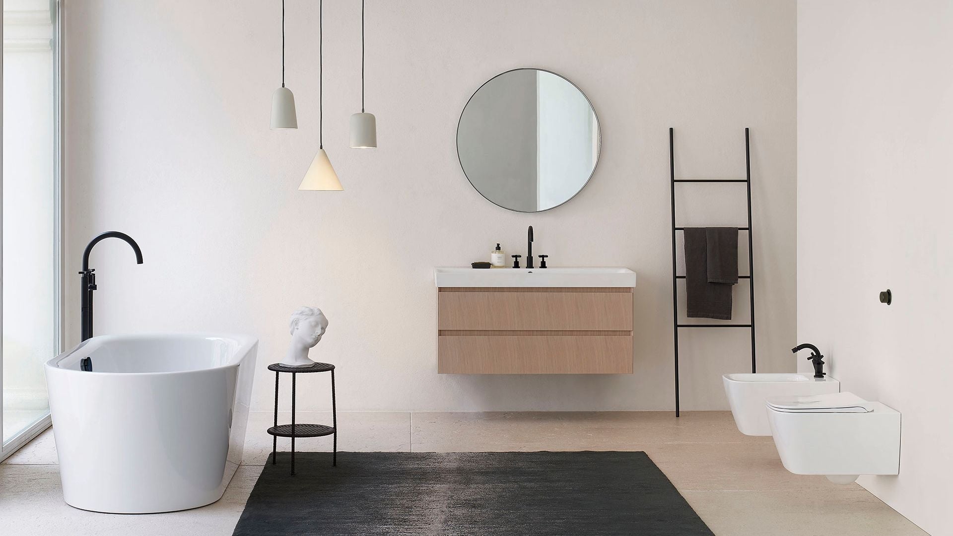 GSI Kube X vægtoilet 55x35cm med swirlflush og skjult montering