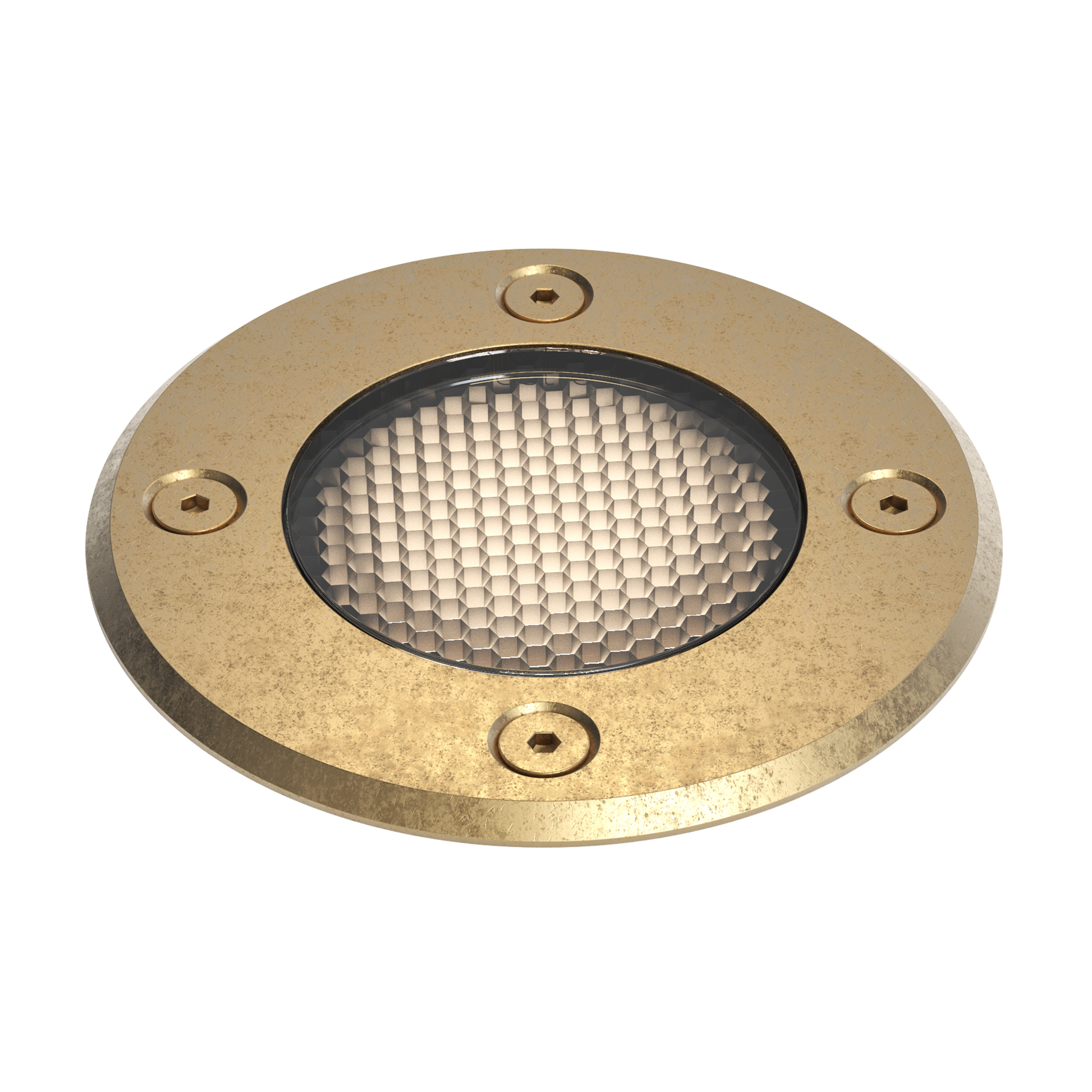 Coastal Astro Gramos Round, GU10, massiv messing, IP65