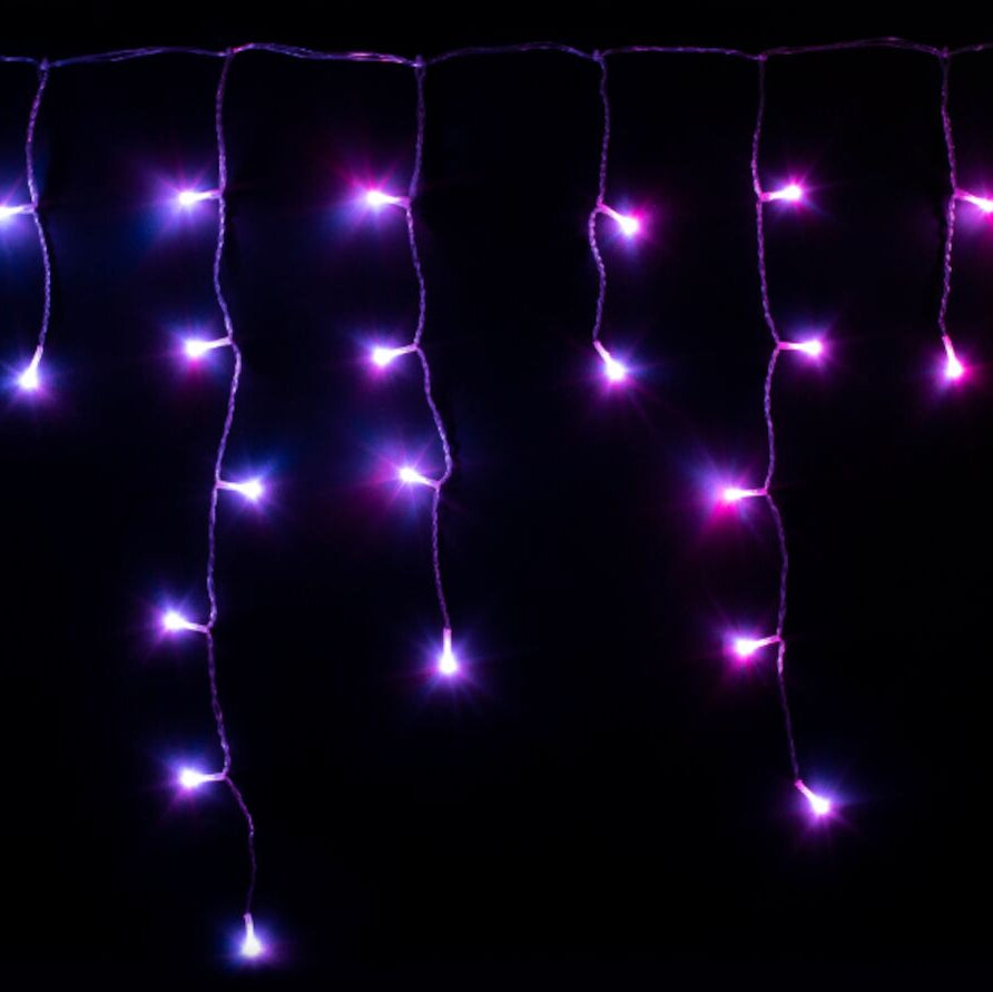 Twinkly Icicle 190 RGB+W LED, app styret lyskæde