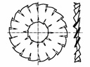 Tandskive - M3, Ø12,4mm (10 stk.)