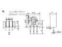 Trimmepotmeter - Single turn, 1kOhm, 500mW, ±10%