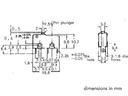 Mikroswitch u, arm - 3A/250V, ON-(ON) SPDT, loddeben