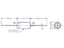 4,7uF / 100V vandret elektrolyt