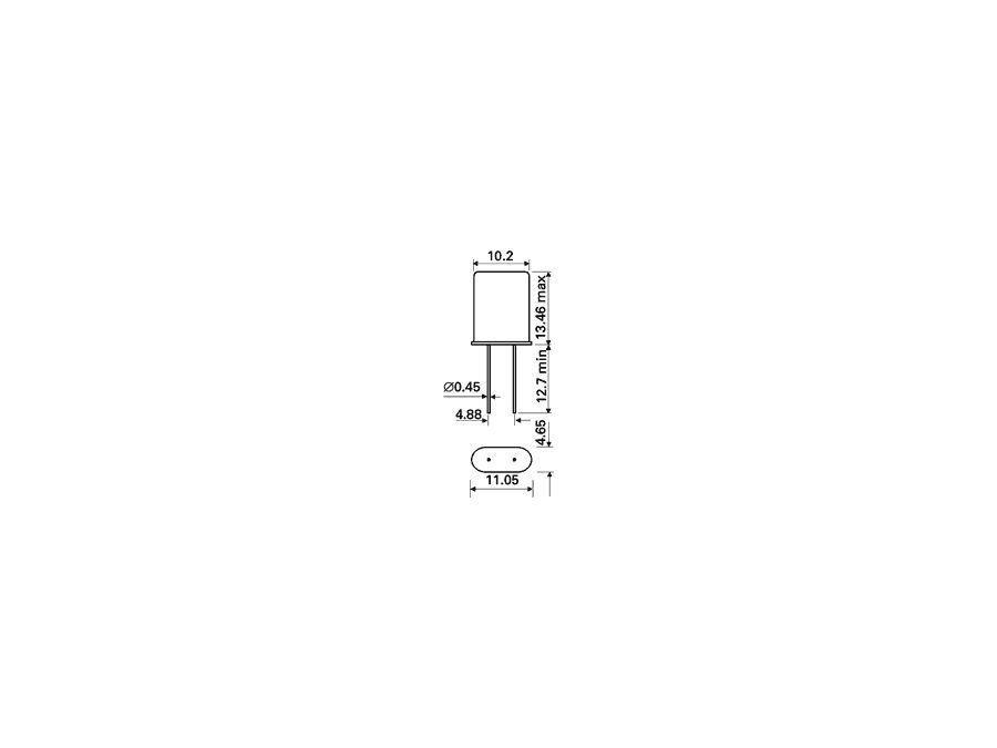 Krystal - 6,144000 MHz (HC49/U)