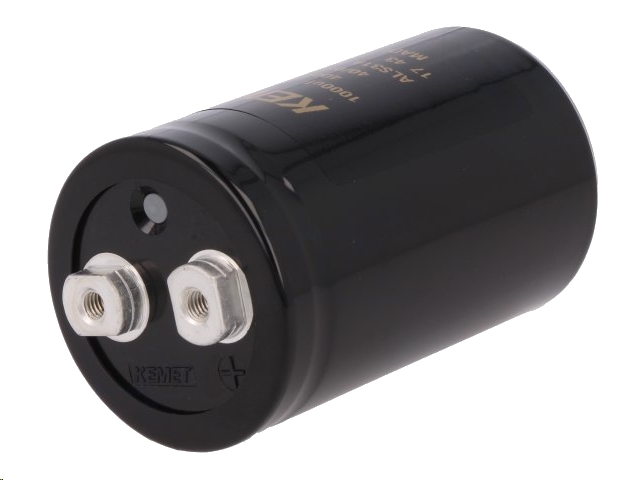 1000uF / 400V Elektrolyt - M8, skrue, Ø51x82mm